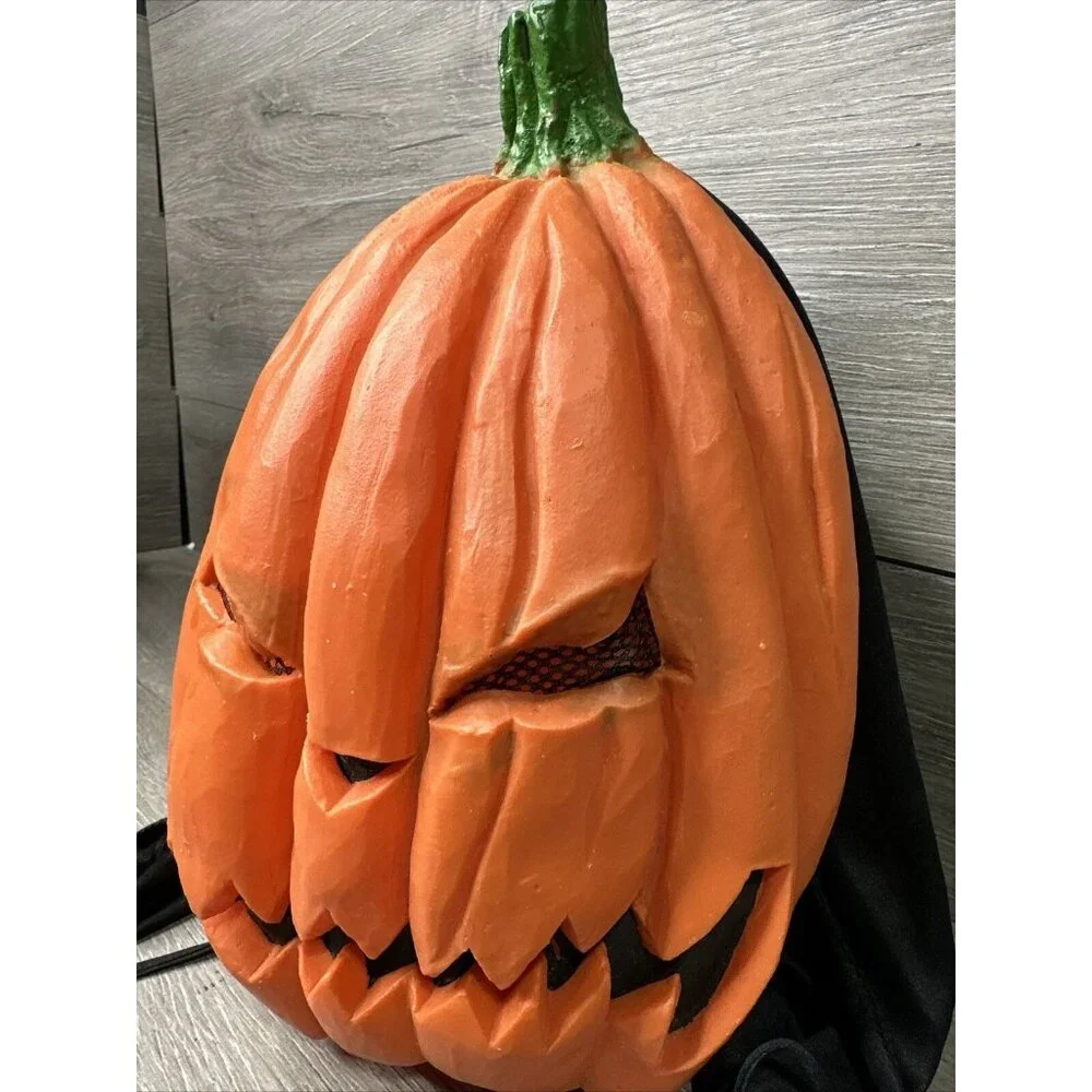VTG 1995 The Paper Magic Group Mask Pumpkin JACK O LANTERN Halloween Costume